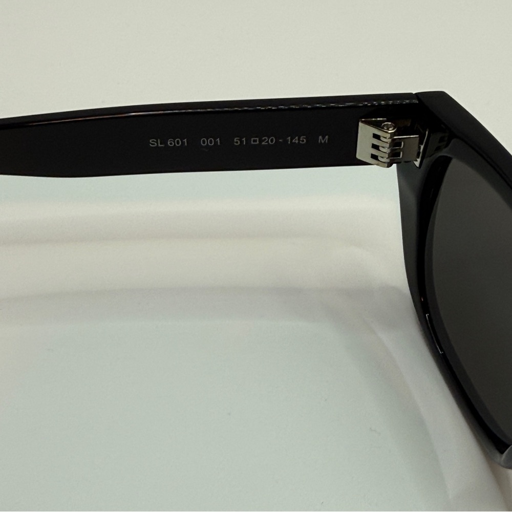 NEW Yves Saint Laurent Black Sunglasses - Picture 5 of 11